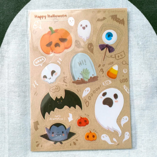 Weiliwonka Transparent Sticker - Halloween