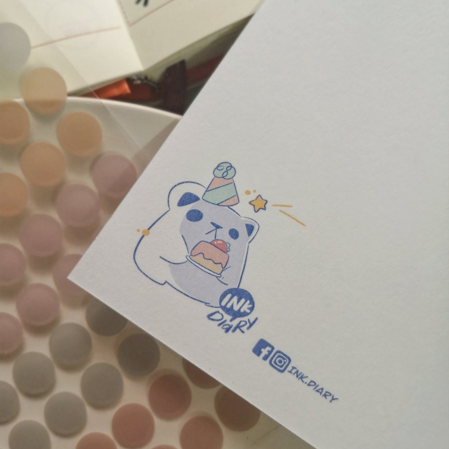 [INK.DIARY] Postcard-Happy Birthday 2021