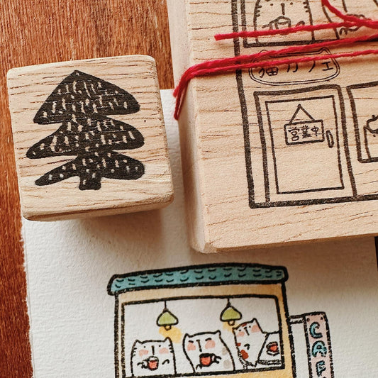 Catdoo rubber stamp - Mini Xmas Tree 1 (CD2110147)