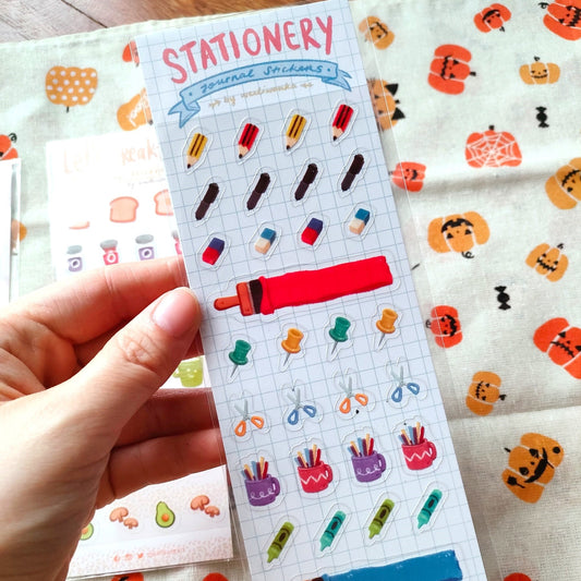 Weiliwonka Transparent Journal Sticker - Stationery