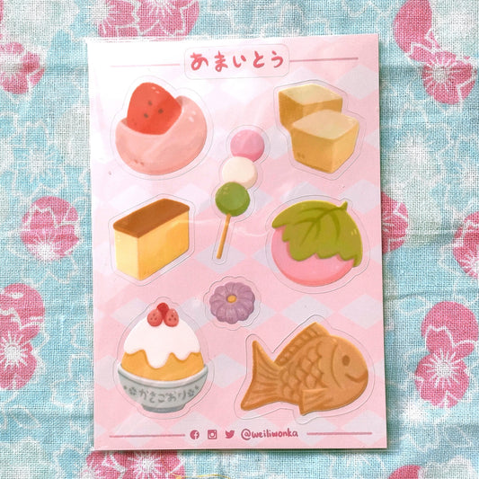 Weiliwonka Transparent Sticker - Sweet Tooth