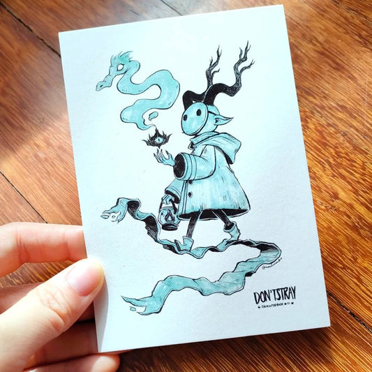 Weiliwonka A6 Print - Don't Stray