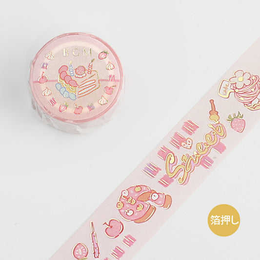 BGM Washi Tape | Paradise cream