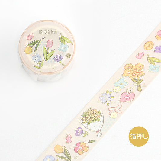 BGM Washi Tape | Paradise Garden