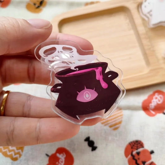Weiliwonka Acrylic Clips - Cauldron