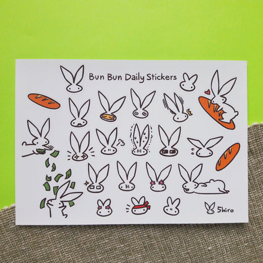 Bun Bun Daily Sticker Sheet