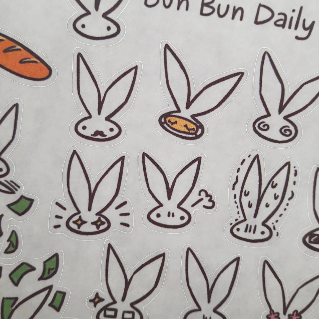 Bun Bun Daily Sticker Sheet