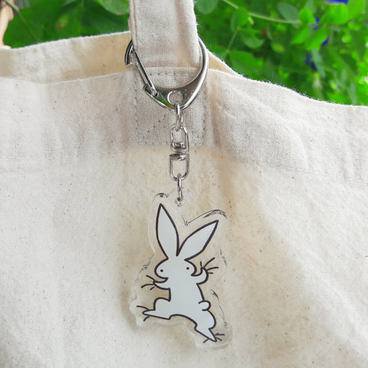 Clingy Bun Acrylic Keychain
