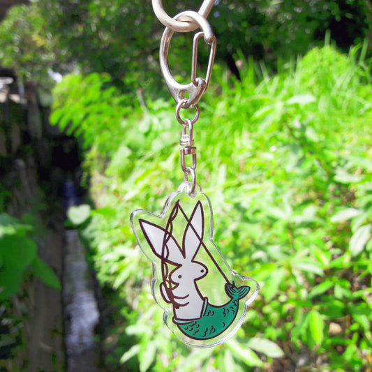 Fishing Bun Acrylic Keychain