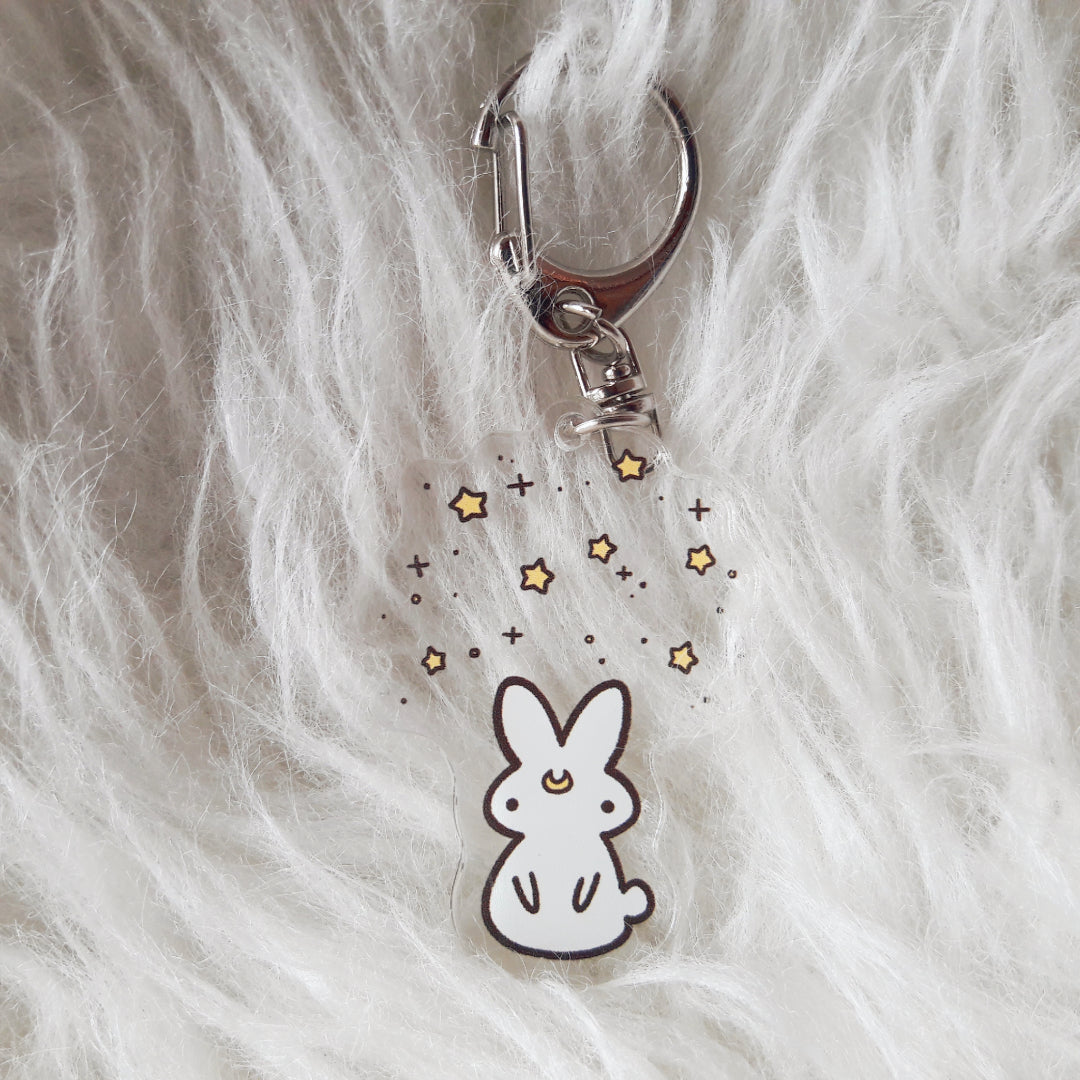 Moonchild Baby Bun Acrylic Keychain