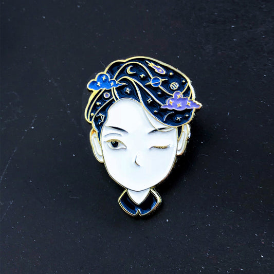 Nebula Soft Enamel Pin