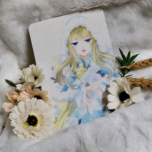 A6 PRINT - WHITE ROSE