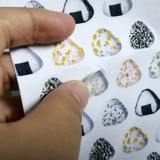 A6 Sticker Sheet ONIGIRI