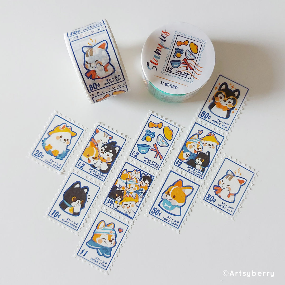 Stamp Washi Tape // Stampies