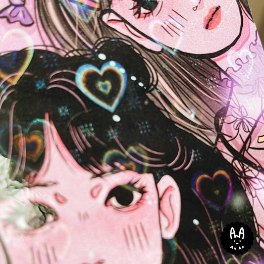 Cosmic Girls A6 prints