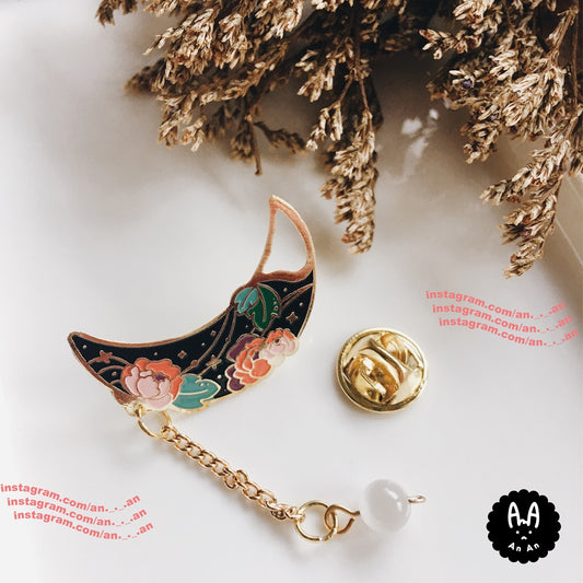 Moon River enamel pin