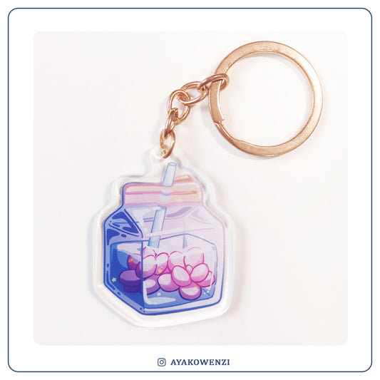 Milk Acrylic Keychain