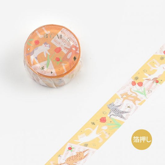 BGM Washi Tape | Cat Song
