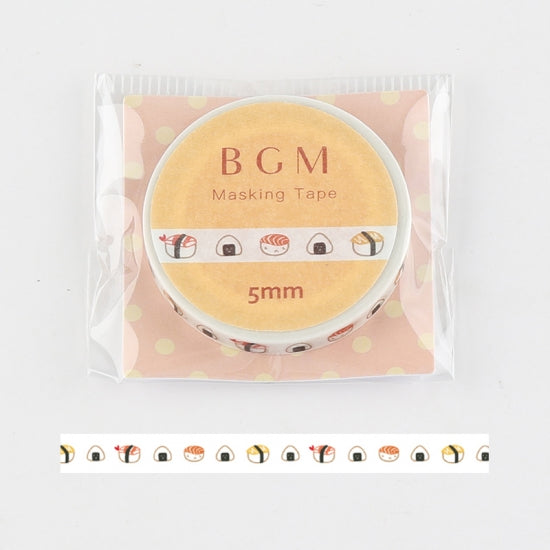 BGM Washi Tape | Sushi