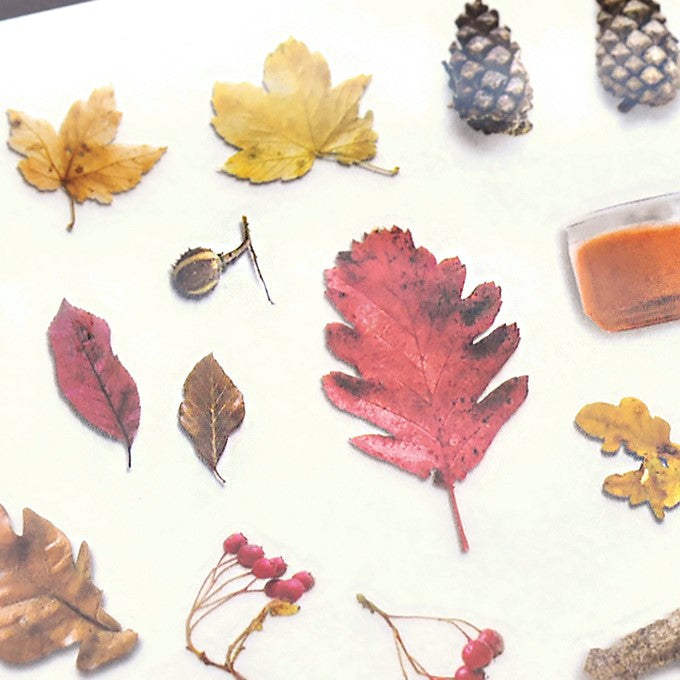 MU Craft Print-On Sticker - op no.139 Dried Leaves
