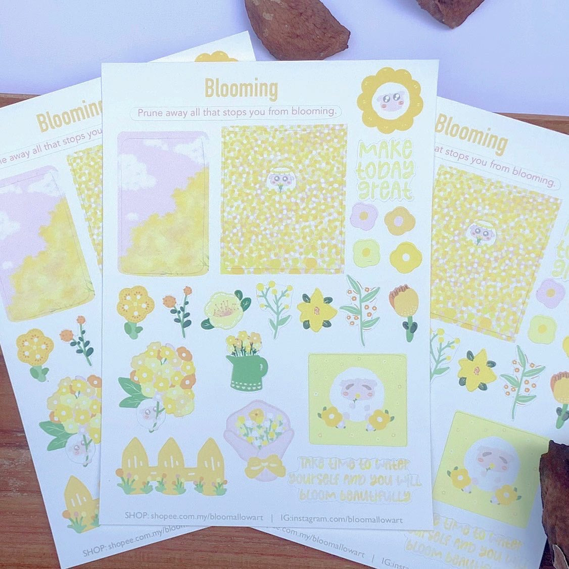 Bloomallow | Blooming sticker