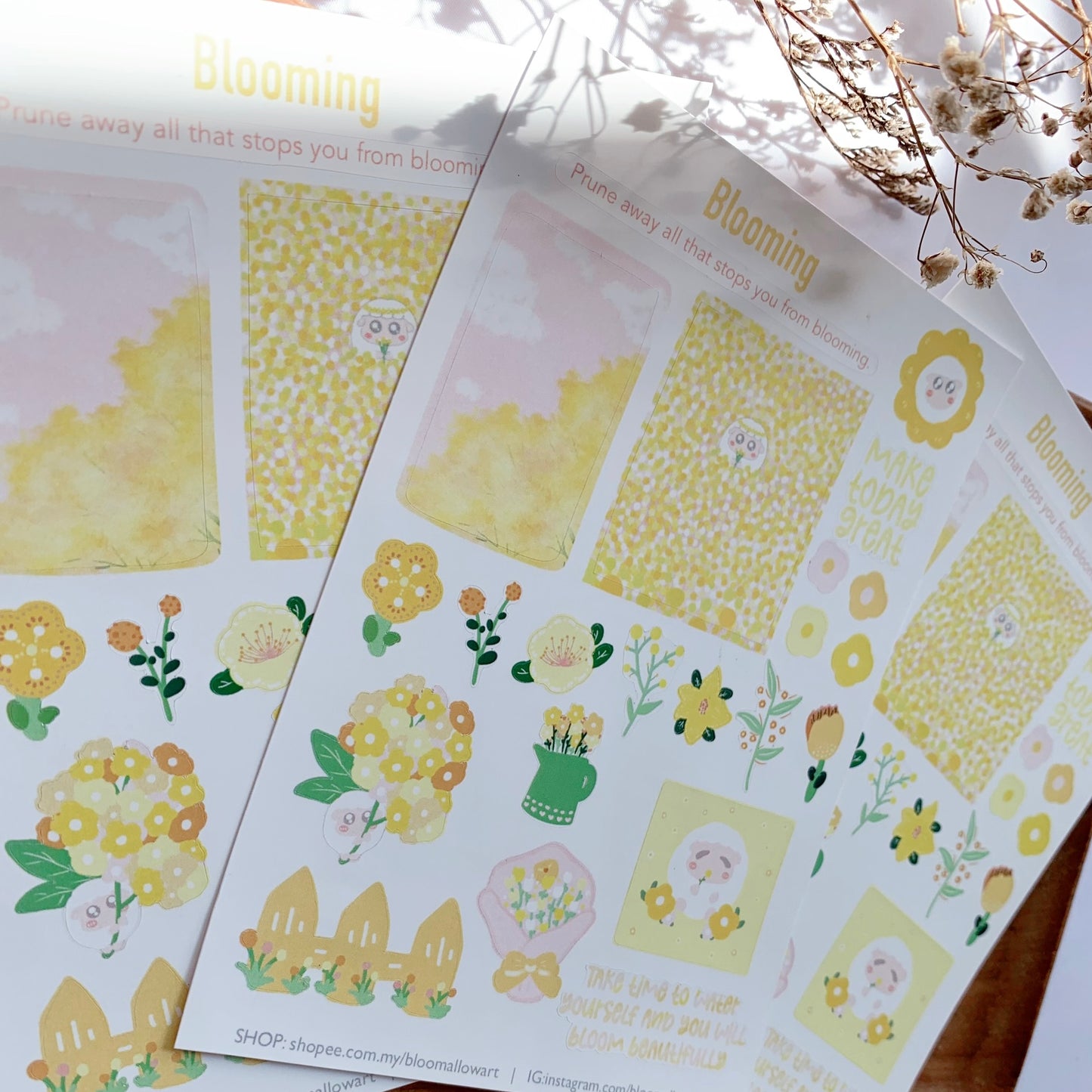 Bloomallow | Blooming sticker