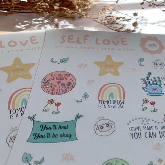 Bloomallow | Self Love sticker