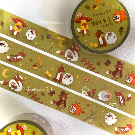 BlueBean You & I Cute Washi Tape