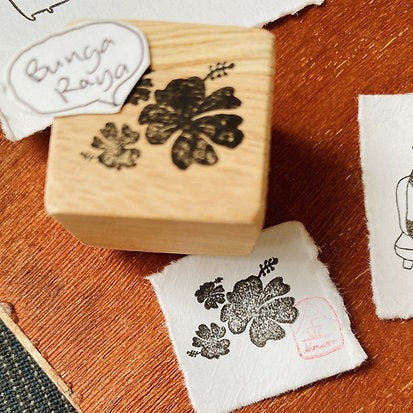 Catdoo rubber stamp - Bunga Raya (CD2110144)