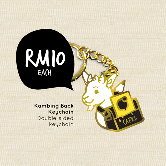 CAFKL5 - Kambing Back Keychain