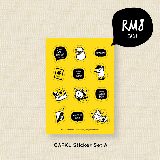 CAFKL Sticker Sheet