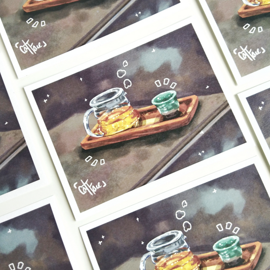 Pot of Tea Art Print