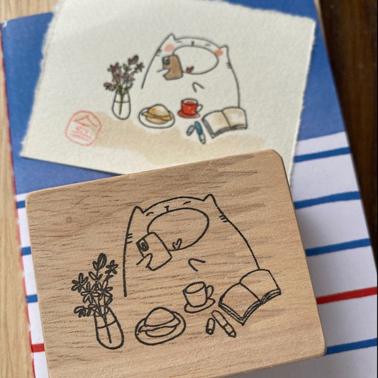 Catdoo rubber stamp - Call & Chill (CD3691323)