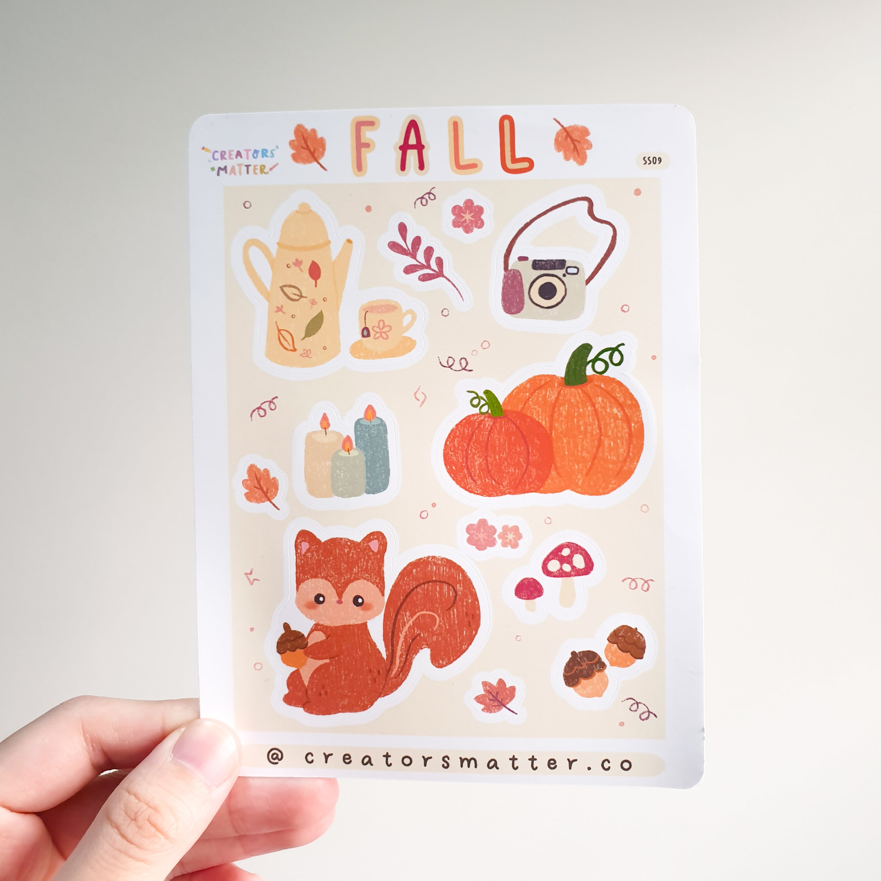 Fall Sticker Pdf Creators Matter | Fall Sticker Sheet – chub.my
