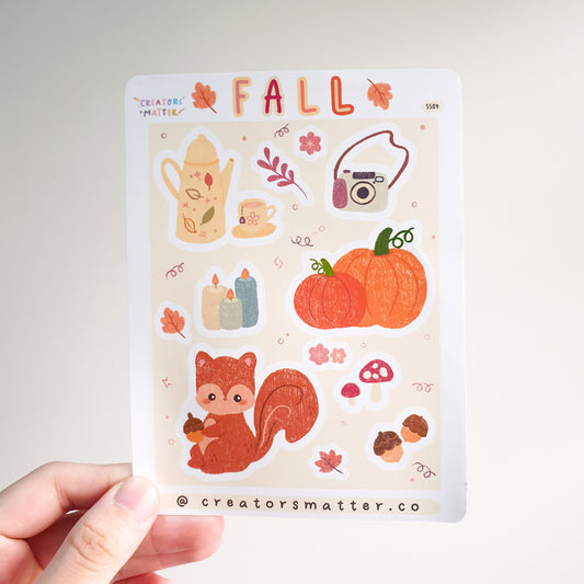 Creators Matter | Fall Sticker Sheet