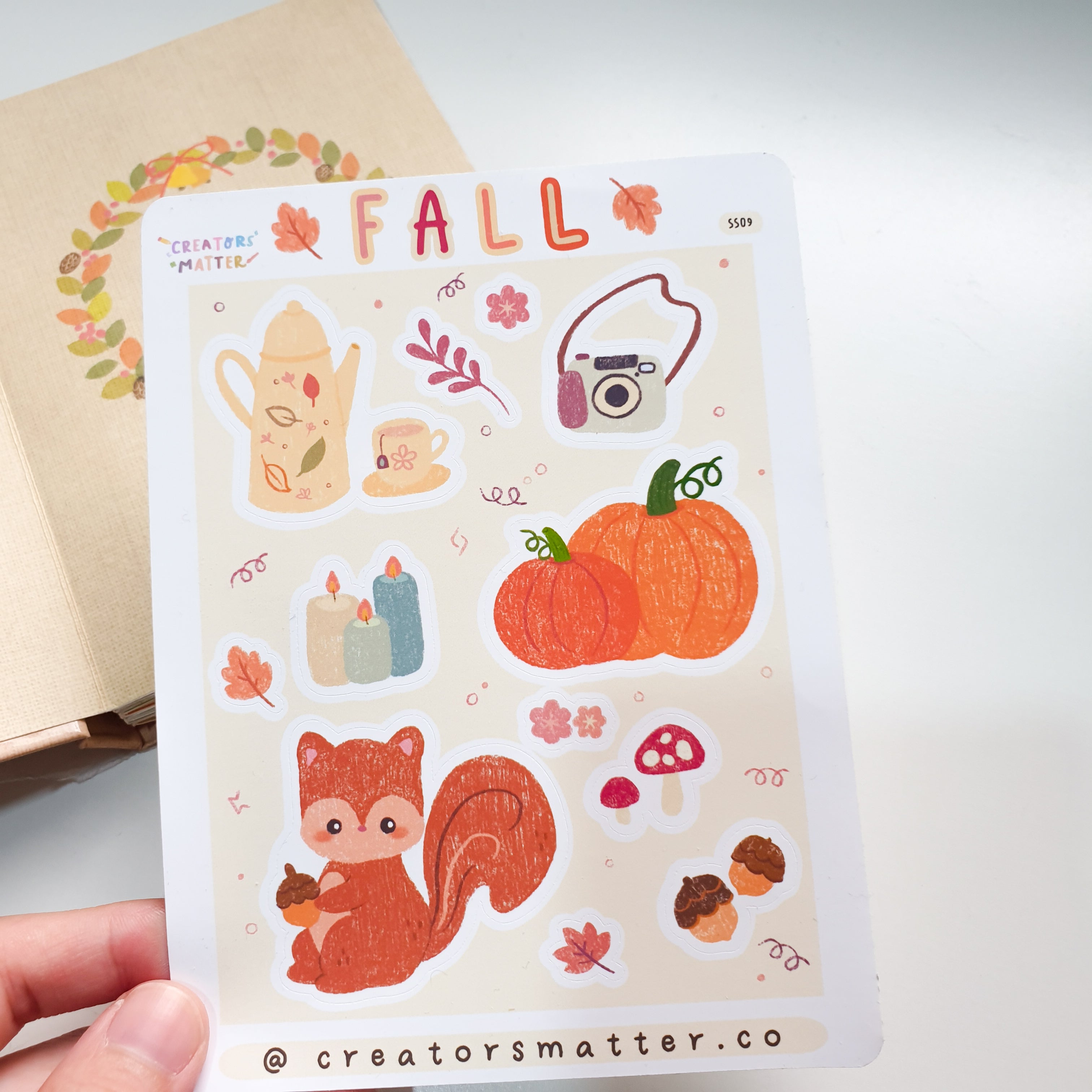Creators Matter | Fall Sticker Sheet – chub.my