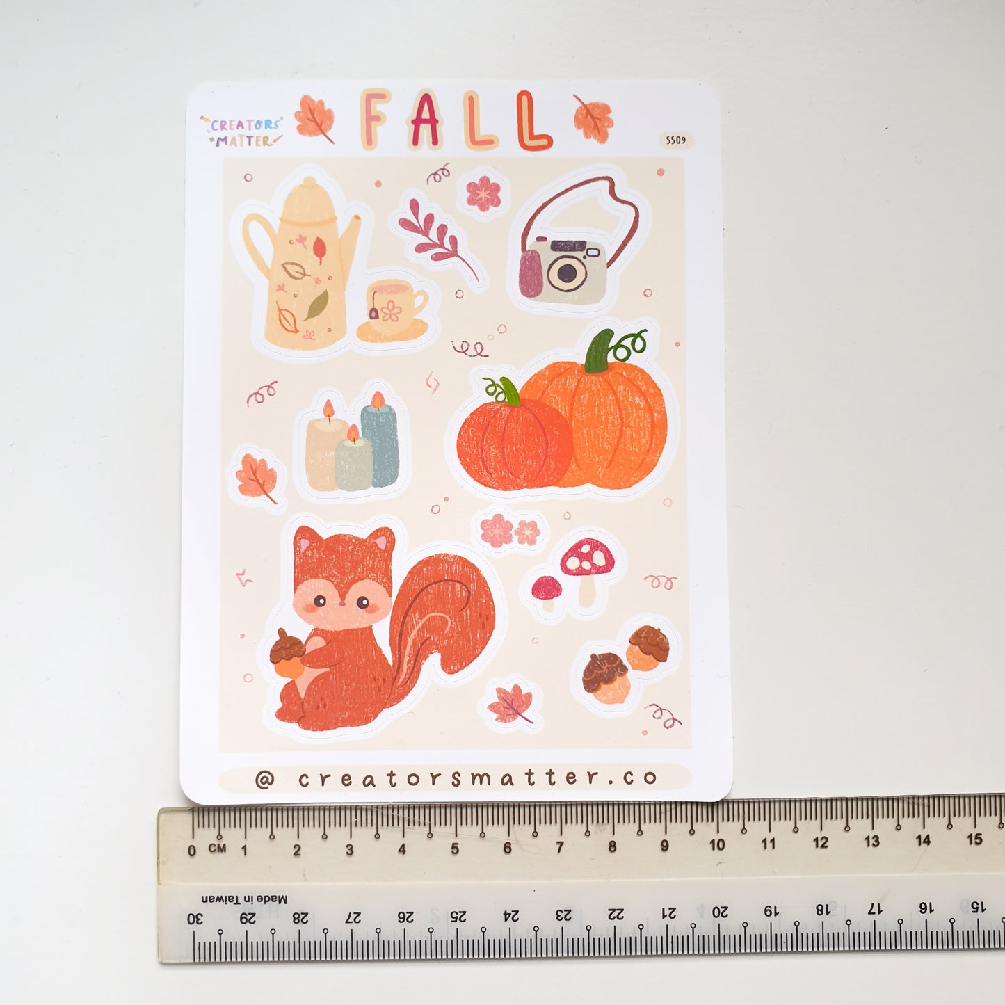 Creators Matter | Fall Sticker Sheet
