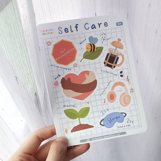 Creators Matter | Self Care Sticker Sheet