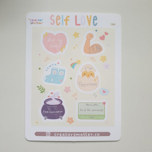 Creators Matter | Self Love Sticker Sheet