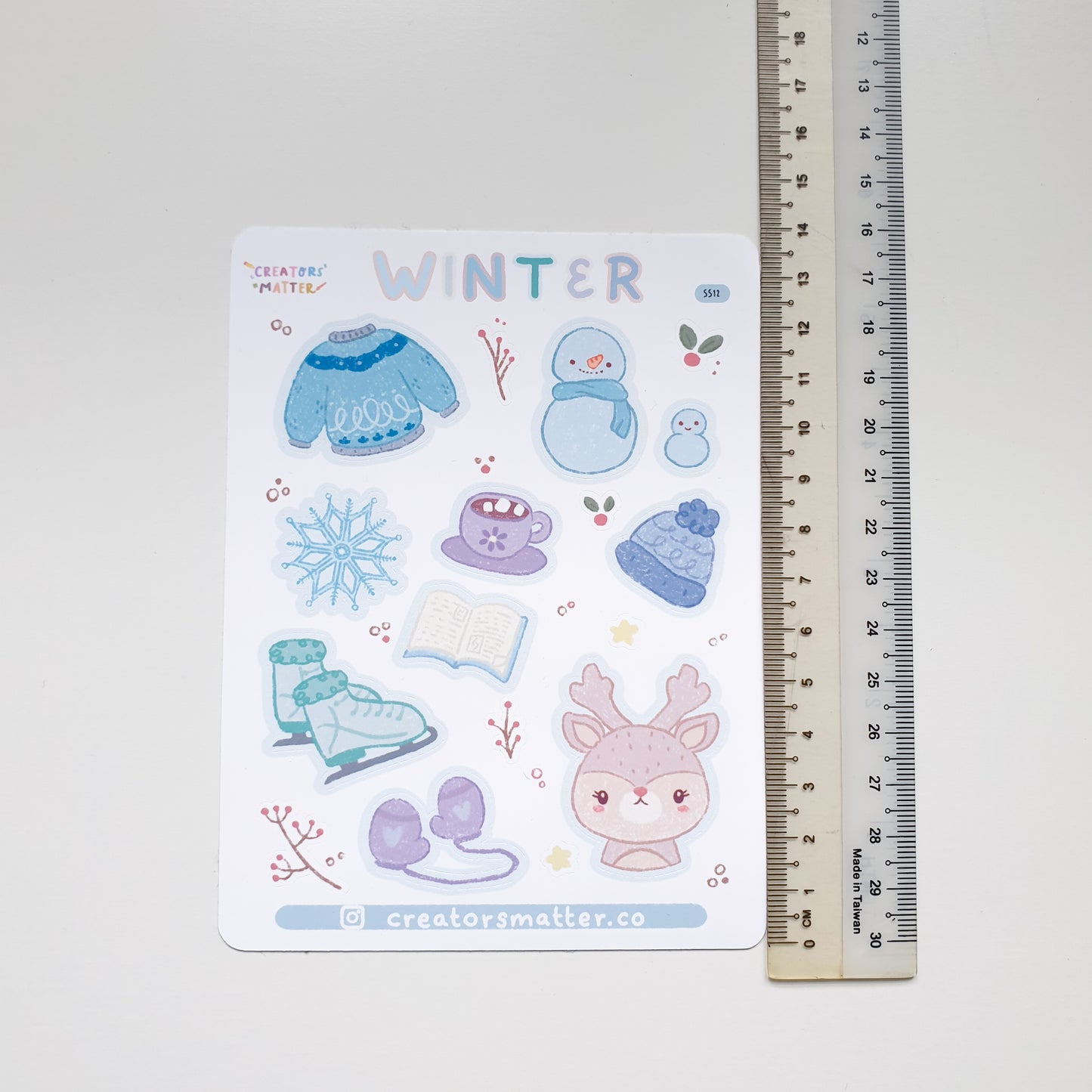 Creators Matter | Winter Sticker Sheet