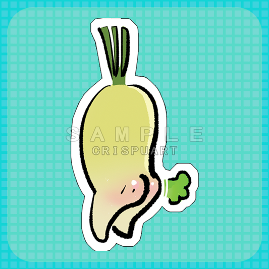 Stinky Radish Sticker