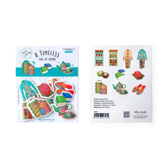loka made deco stickers | A Timeless Tale of Colors