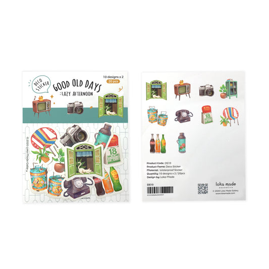 loka made deco stickers | Good Old Days: Lazy Afternoon