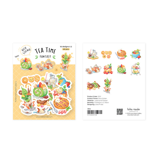 loka made deco stickers | Tea Time Fantasy