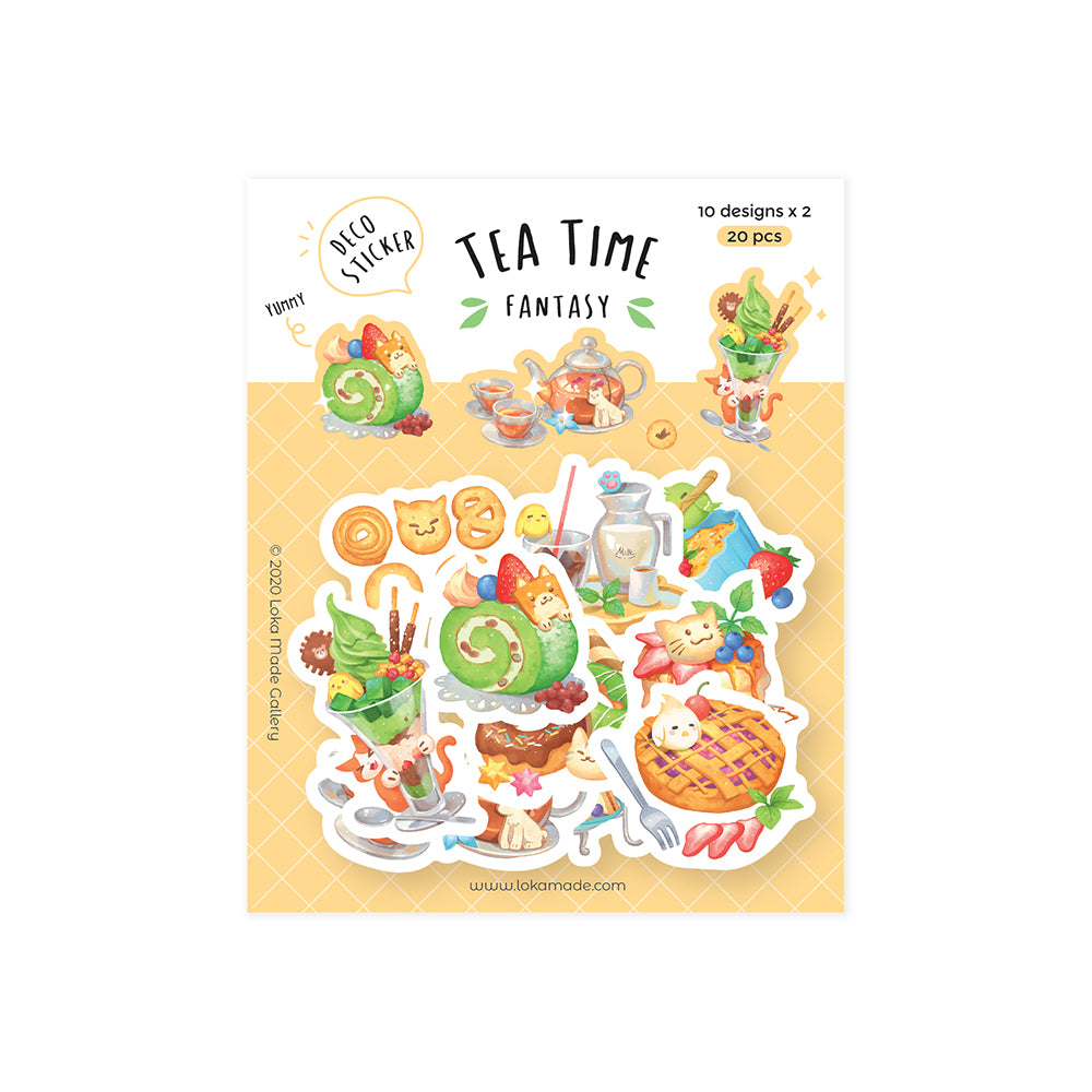 loka made deco stickers | Tea Time Fantasy