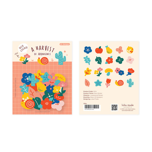 loka made deco stickers | A Harvest of Abundance
