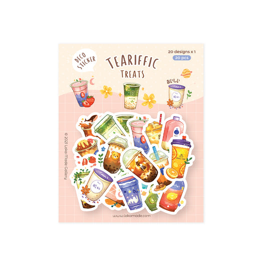 loka made deco stickers | Tea-riffic Treats