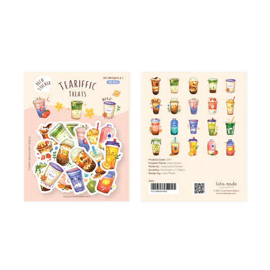 loka made deco stickers | Tea-riffic Treats