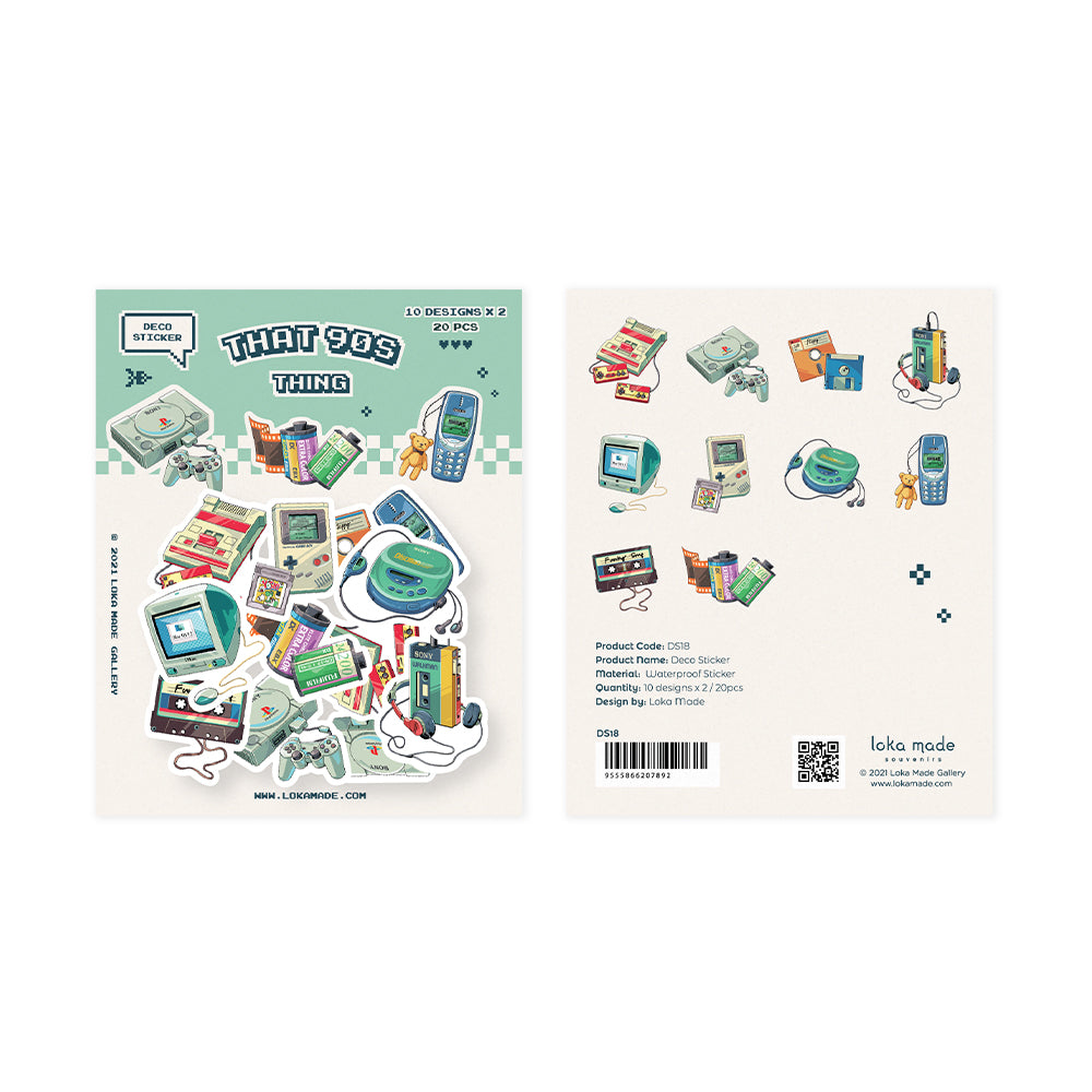 loka made deco stickers | That 90s Thing