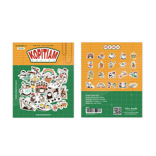 loka made deco stickers | Kopitiam